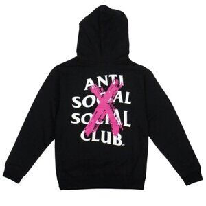 BRAND NEW WITH TAGS Anti Social Social Club Cancelled Hoodie SIZE LARGE